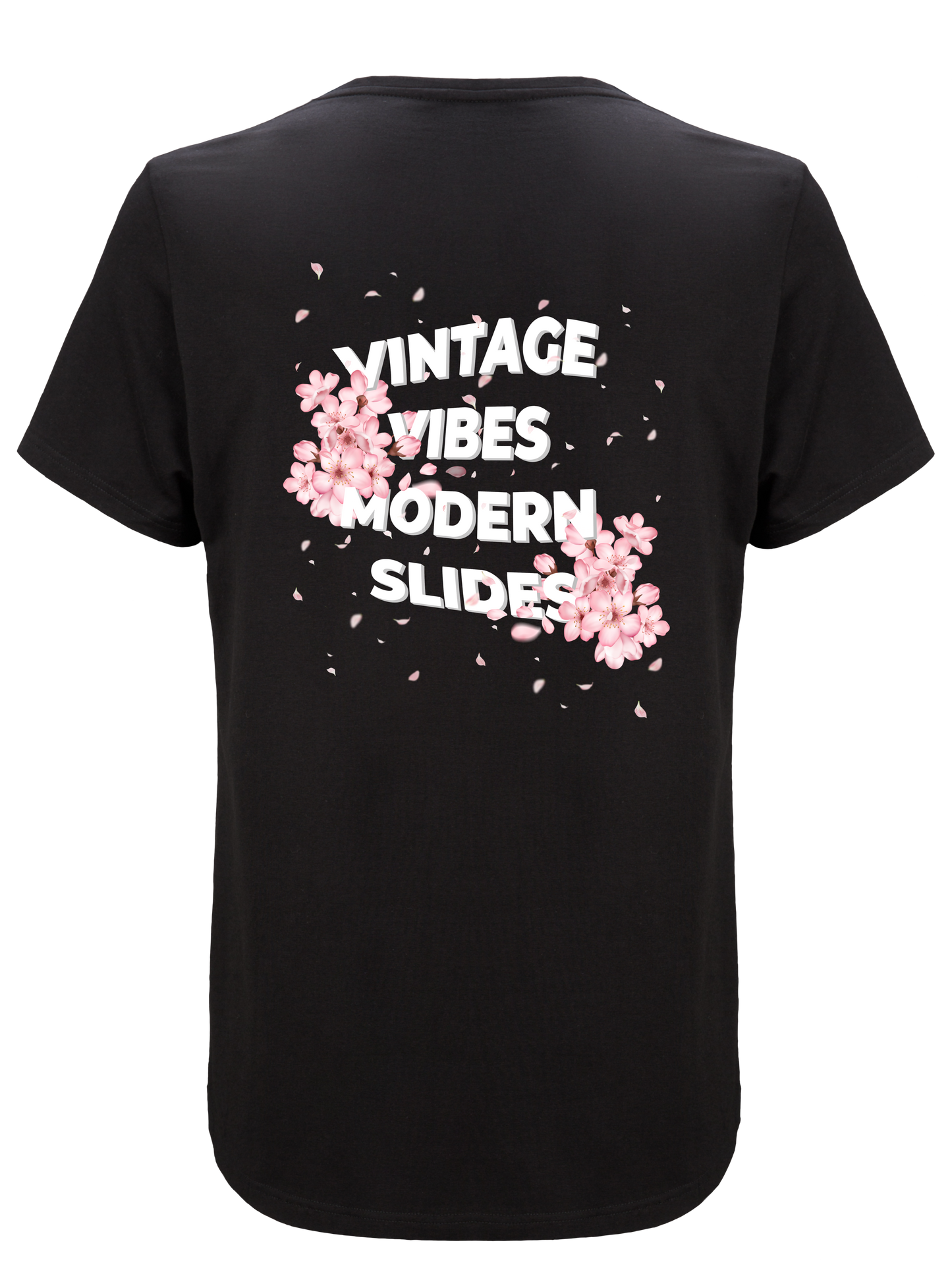 Vintage Vibes Modern Slides Tee