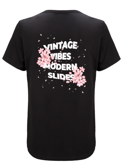 Vintage Vibes Modern Slides Tee